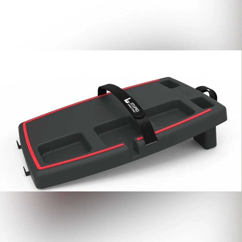 Black and Red VR Carrying Case with Hard Shell and Padding